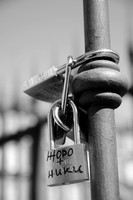 Love on a Lock - Plaza Mayor ~Madrid, Spain