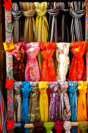 Scarves - Calle Mayor ~Madrid, Spain