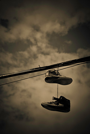 Hanging on a Wire - Ozone Park ~New York, NY