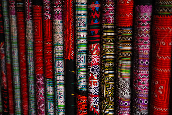 Colorful Fabric ~Sapa
