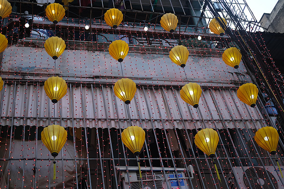 Traditional Vietnamese Bamboo & Silk Lanterns ~Hanoi