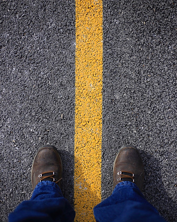 50/50 Yellow Line