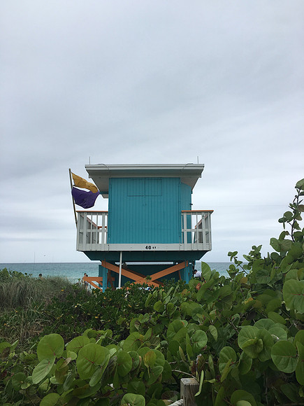 Life Guard House ~Miami Beach, FL