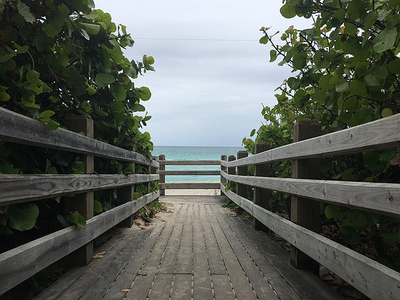 Along the Boardwalk ~Miami Beach, FL