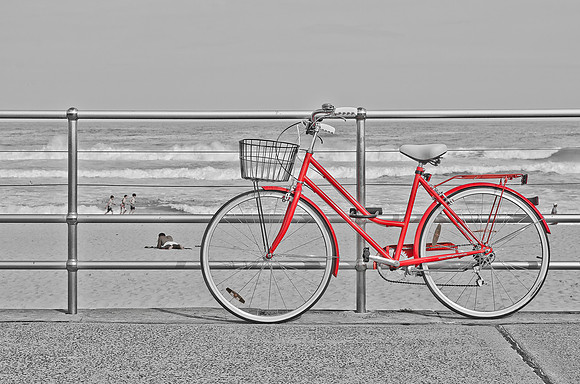 Red Ridinghood ~Bondi Beach, Australia