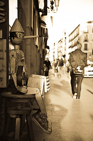Pinochio - Calle Mayor ~Madrid, Spain