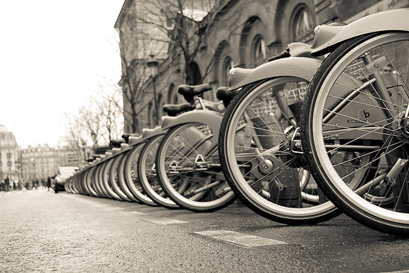Vélib' bike-rental ~Paris, France