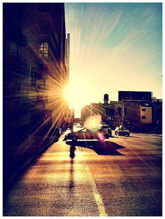 Sunset Flare ~Chicago, IL