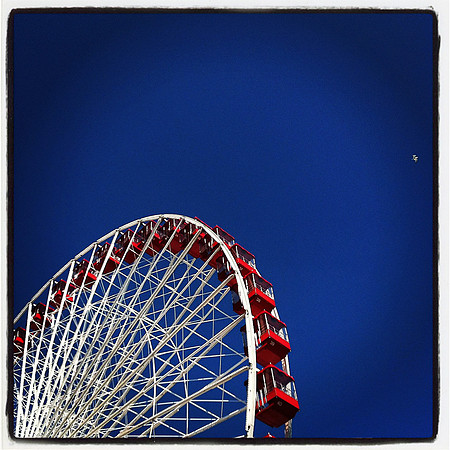 Up in the Sky - Navy Pier Ferris Wheel ~Chicago, IL