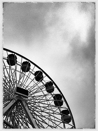 Rising High - Santa Monica Pier Ferris Wheel ~Santa Monica, CA