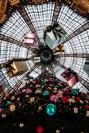 Galeries Lafayette ~Paris, France