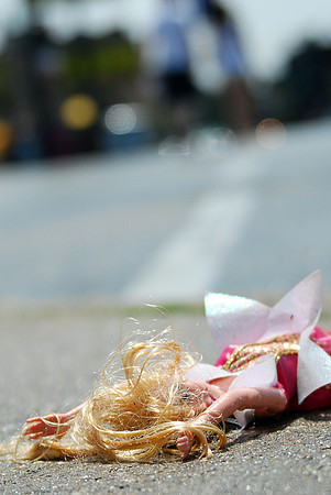 Abandoned Barbie - Clark Street ~Chicago, IL