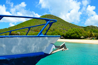 Contrasting Blues ~Virgin Gorda, British Virgin Islands
