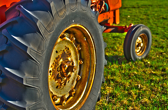 Tractor Big Wheel ~Baraga, MI